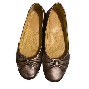 Naturalizer pewter slip ons in size 6.5 medium